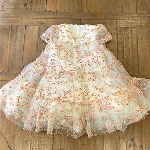 Nicholas & bears tulle flowering branch party dress